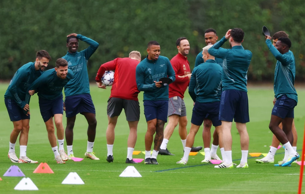 Arsenal training og image