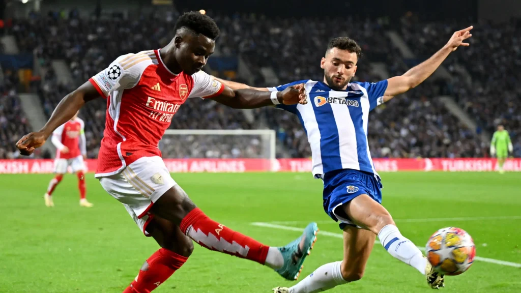 Bukayo Saka Arsenal 2023 24 4