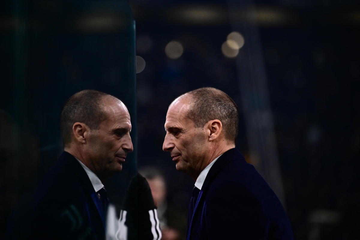 Max Allegri Juventus reflection