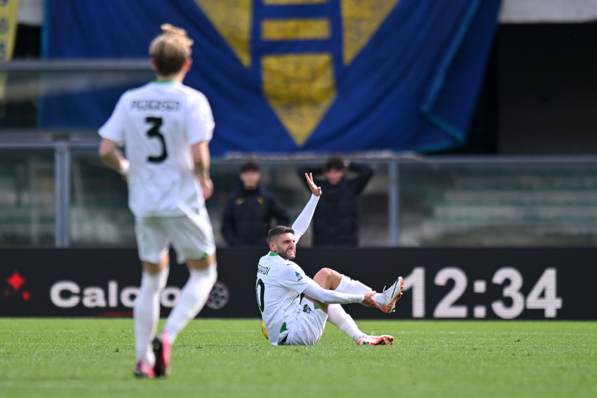 Domenico Berardi Sassuolo injured