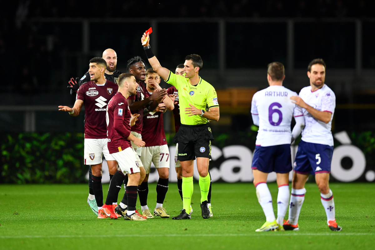 Matteo Marchetti referee Torino Fiorentina