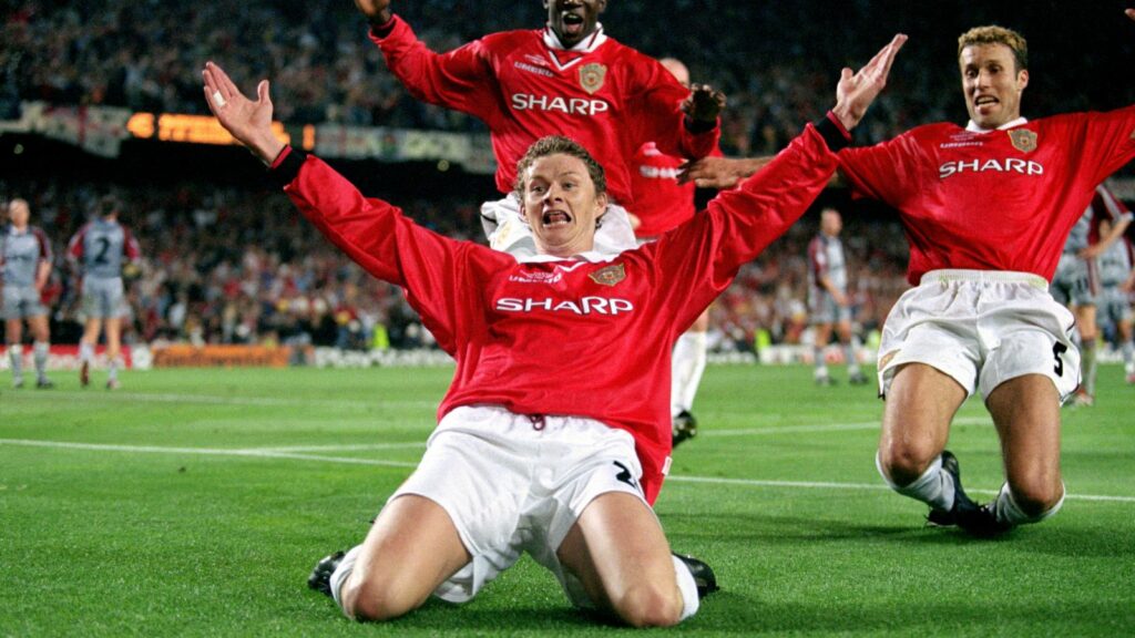 Ole Gunnar Solskjaer Manchester United Champions League final