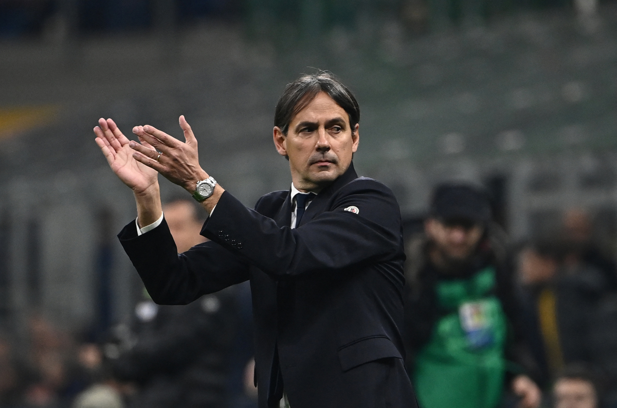 Simone Inzaghi Inter clap