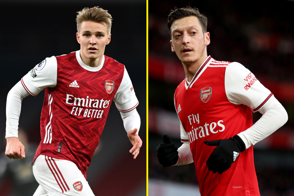 TALKSPORT Ozil Odegaard