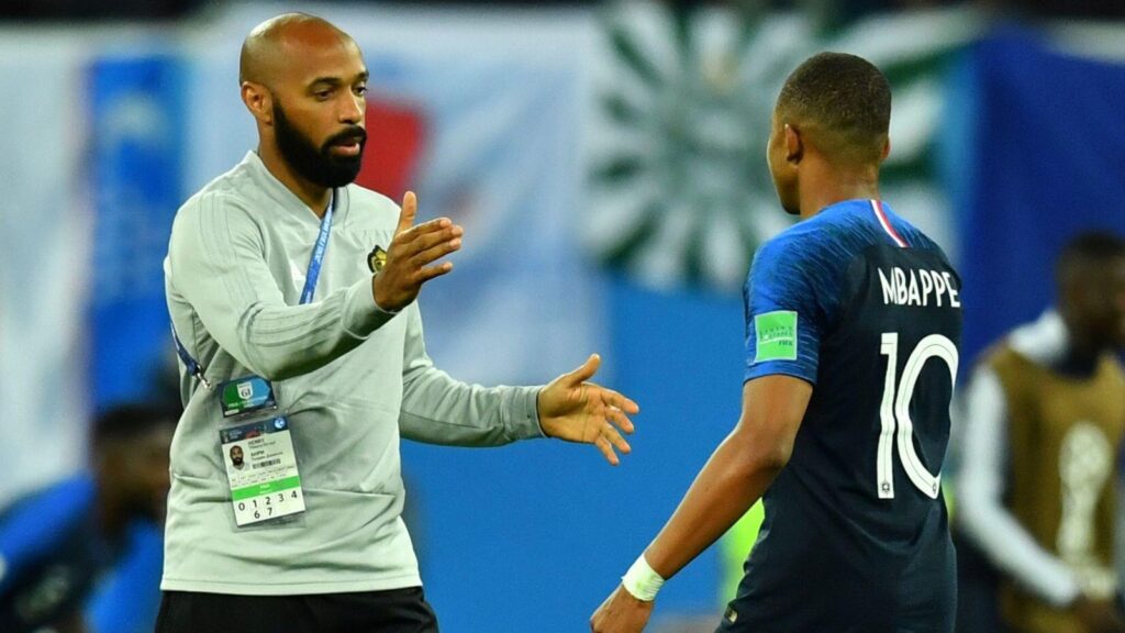 Thierry Henry Kylian Mbappe