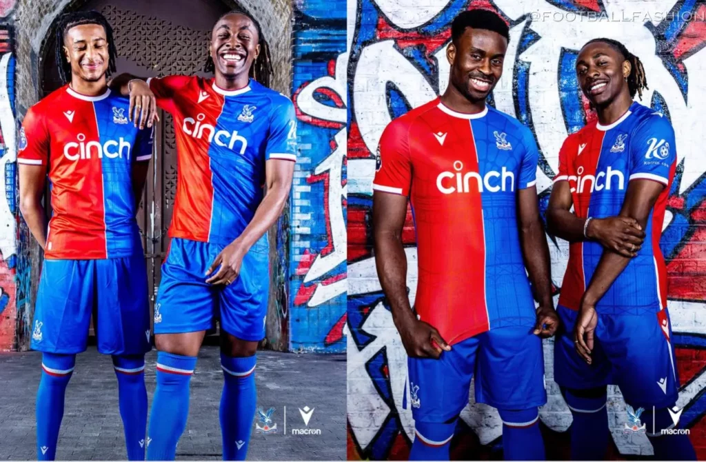 crystal palace 2023 2024 macron home kit 3