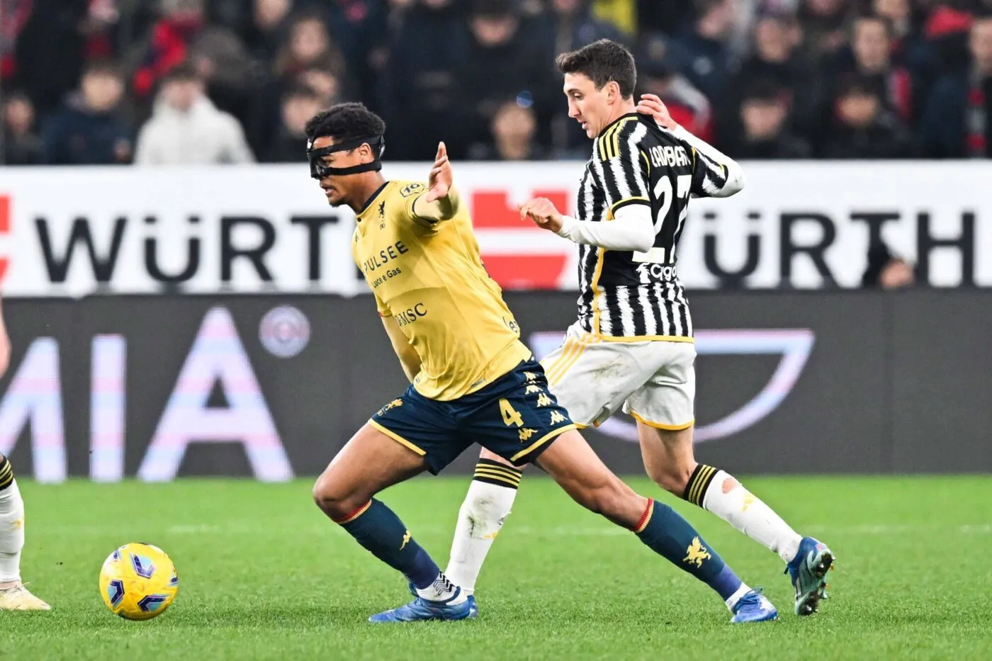 la juve accrochee par le genoa