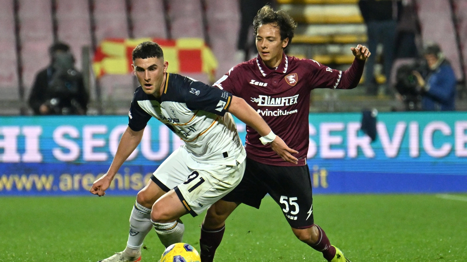 salernitana lecce ansa