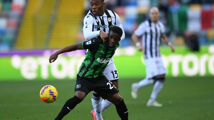 sassuolo vs udinese